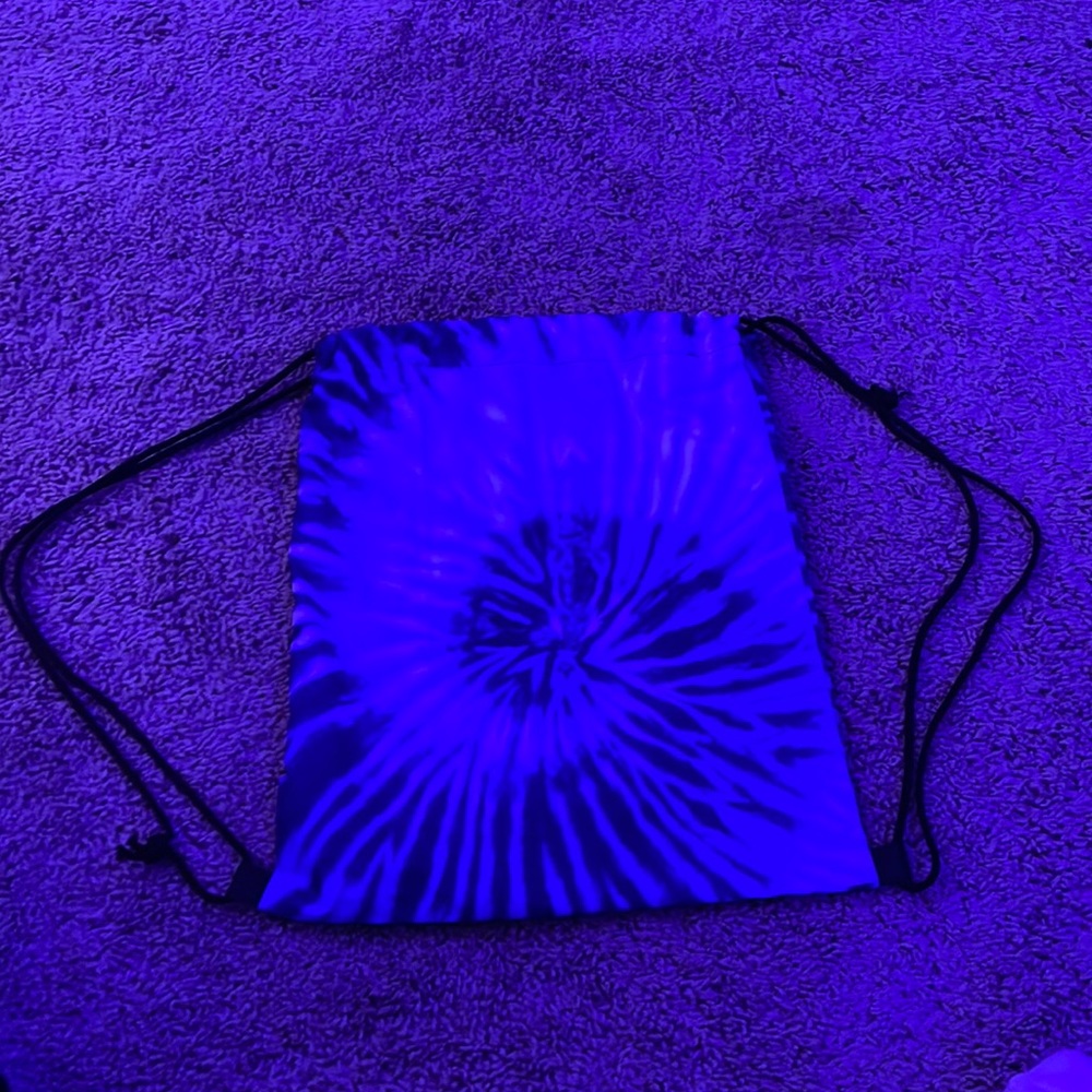 small tie die pe bag